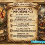 50 Bible Verses About the Consequences of Disobedience